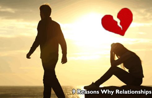 9 Reasons Why Relationships Fail